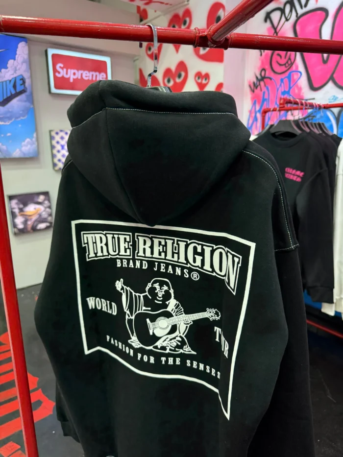 Dodge Hoodie Black True - Image 1