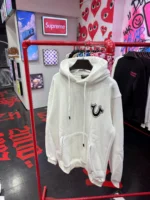 Dodge Hoodie White True - Image 2