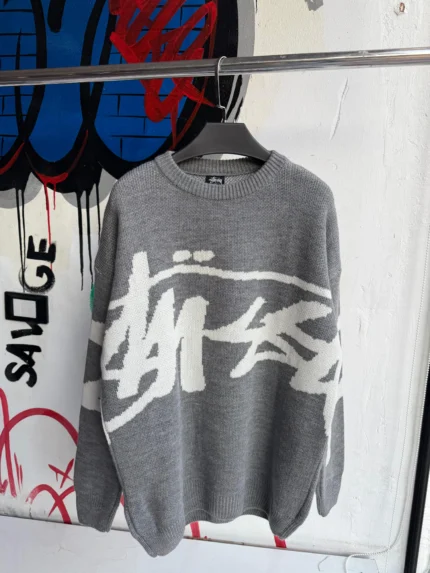 Dodge Sweatshirt Stussy Grey