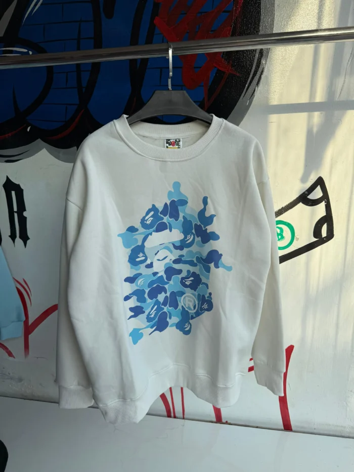 Dodge Sweatshirt Bape White - Image 1
