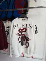 Dodge Sweatshirt Philipp Plein White