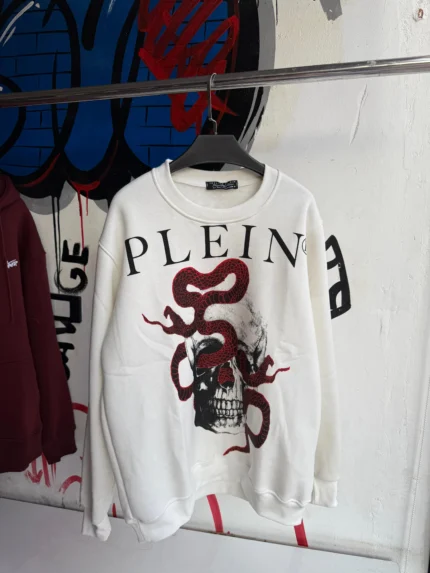 Dodge Sweatshirt Philipp Plein White