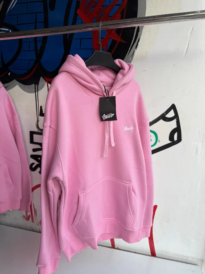 Dodge Hoodie Stussy Pink - Image 2