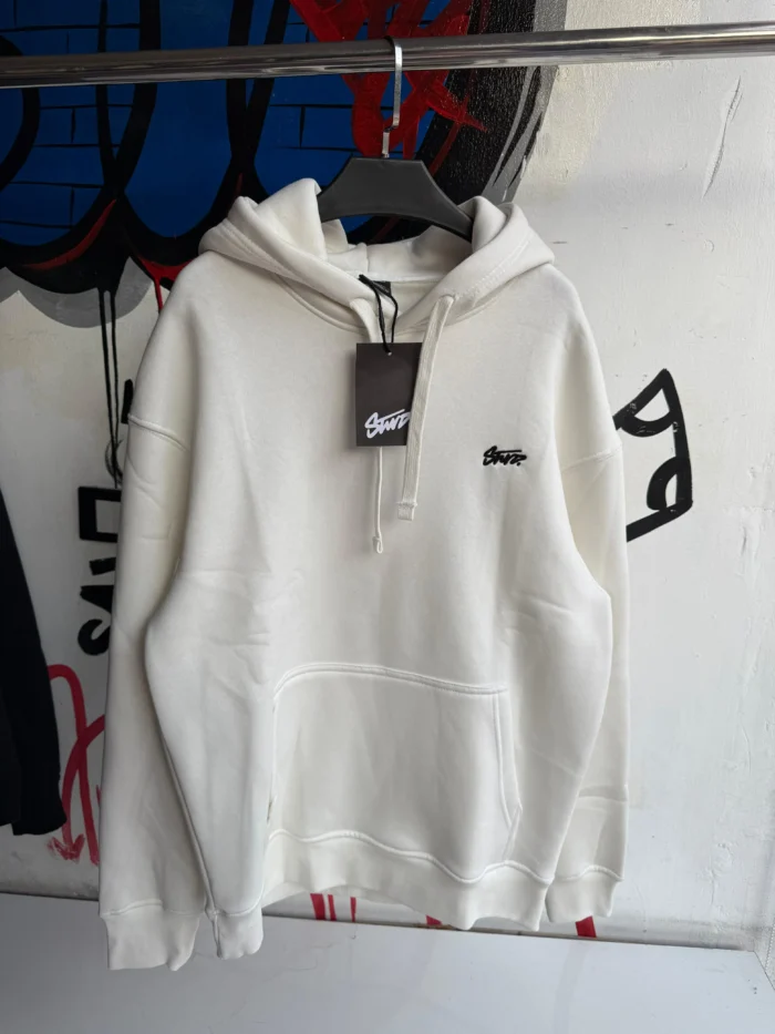 Dodge Hoodie Stussy White - Image 2