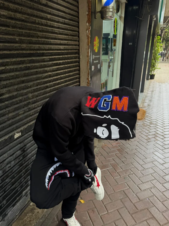 Dodge Tracksuit Bape Black - Image 3