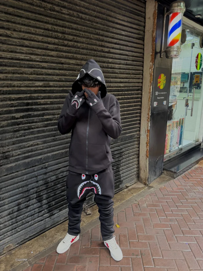 Dodge Tracksuit Bape Black - Image 2