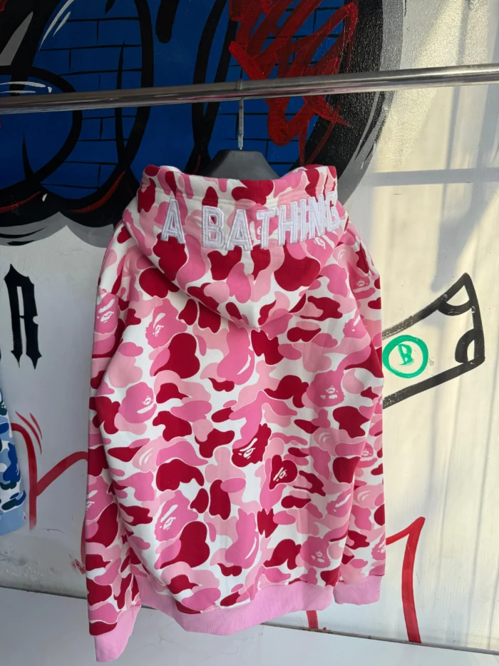 Dodge Hoodie Bape Pink - Image 3