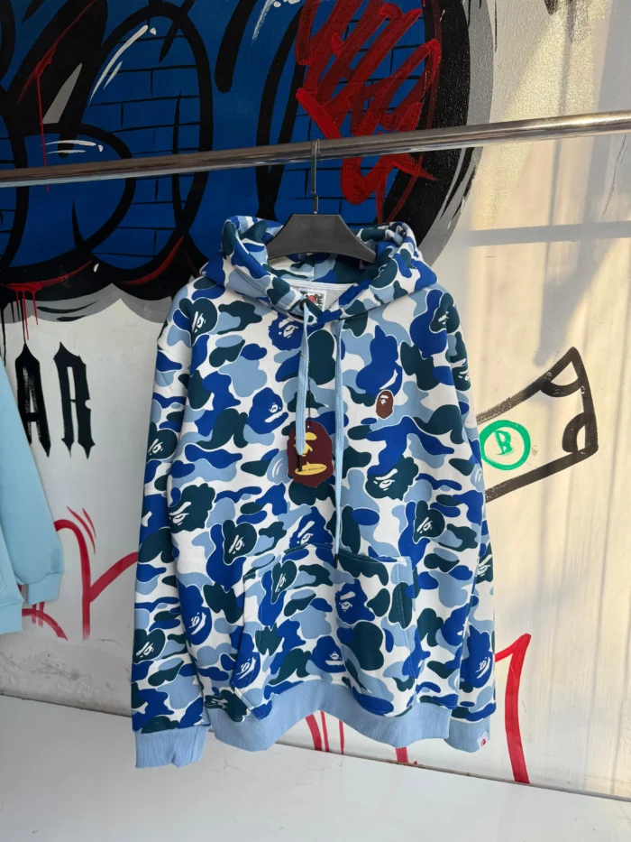 Dodge Hoodie Bape Blue - Image 3