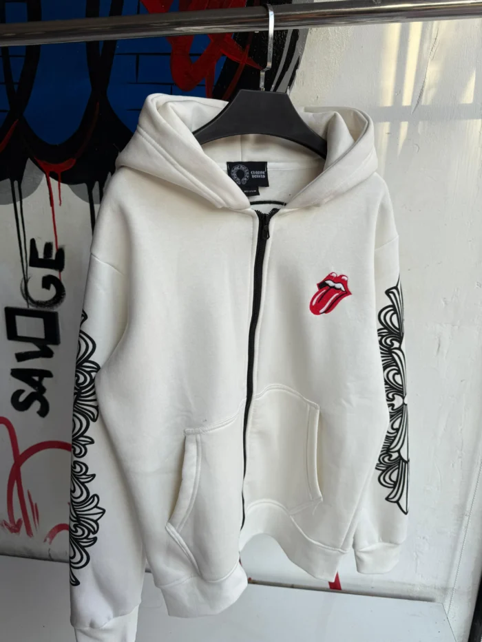 Dodge Hoodie Chrome White - Image 1