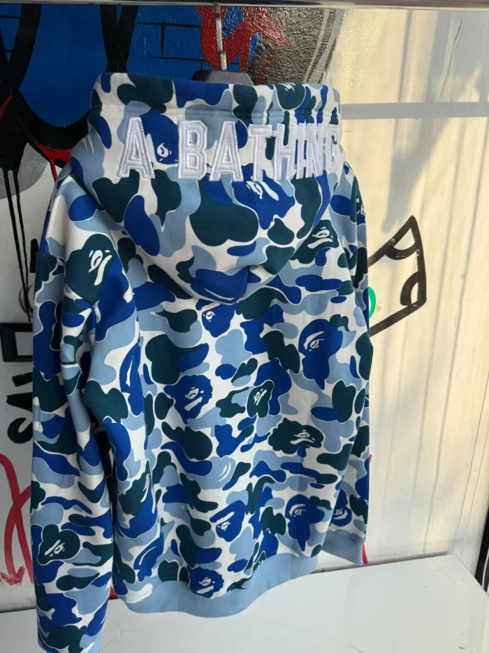 Dodge Hoodie Bape Blue - Image 4