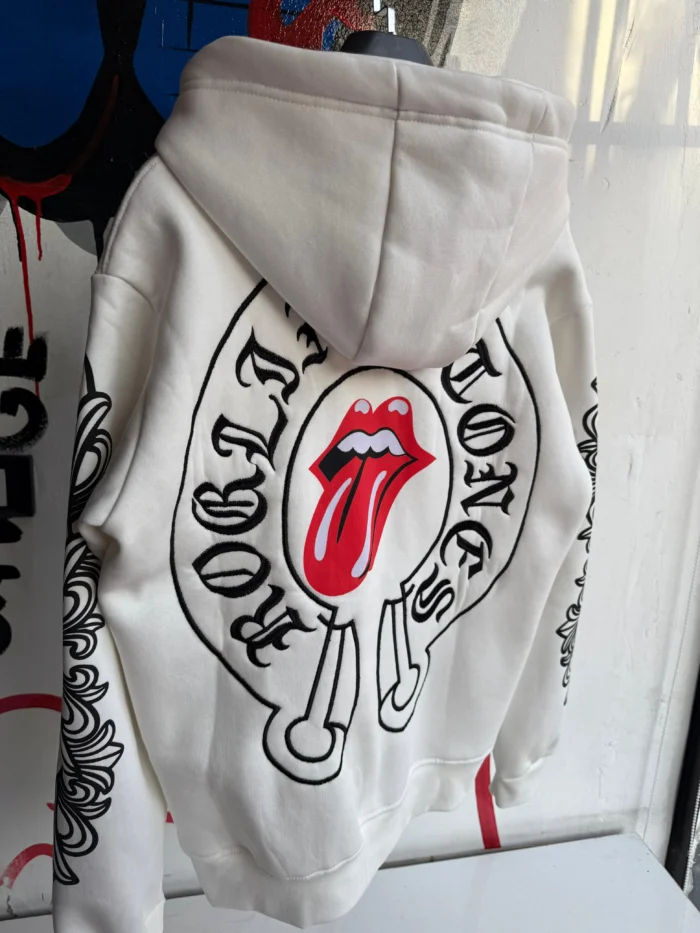 Dodge Hoodie Chrome White - Image 2