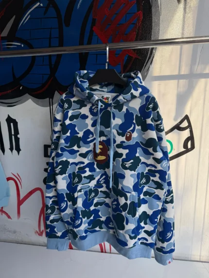 Dodge Hoodie Bape Blue