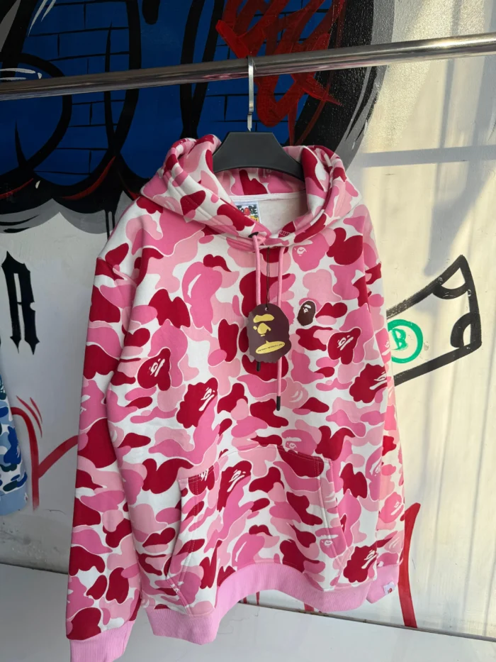 Dodge Hoodie Bape Pink - Image 4
