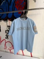 T-SHIRT Moncler BABY BLUE