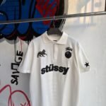 T-SHIRT POLO Stussy WHITE