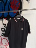 T-SHIRT POLO Moncler BLACK - Image 2