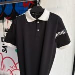 T-SHIRT POLO BALMAIN BLACK