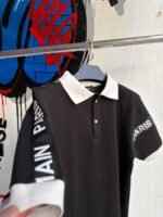 T-SHIRT POLO BALMAIN BLACK - Image 3