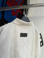 T-SHIRT POLO LV WHITE - Image 3