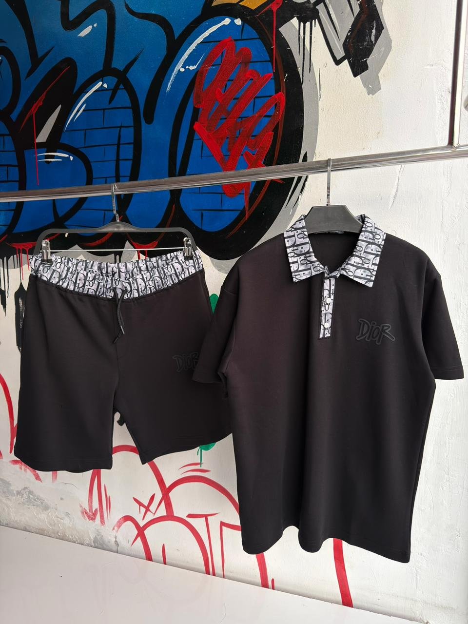 WhatsApp Image 2026-03-05 at 8.14.48 PM (1) Tracksuit DIOR POLO BLACK - Image 1